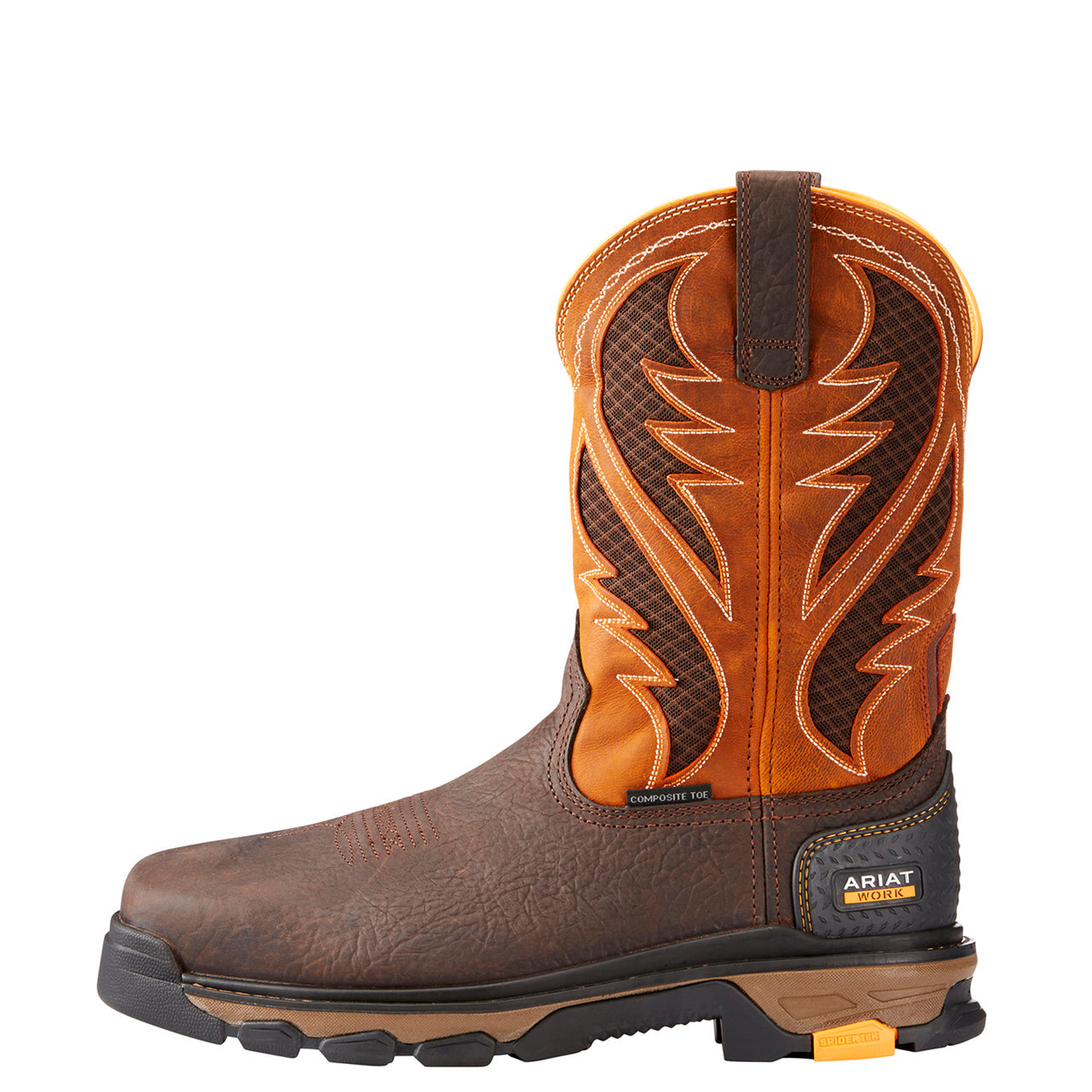 Side Profile of Ariat Men's Intrepid VentTEK Composite Toe Work Boot