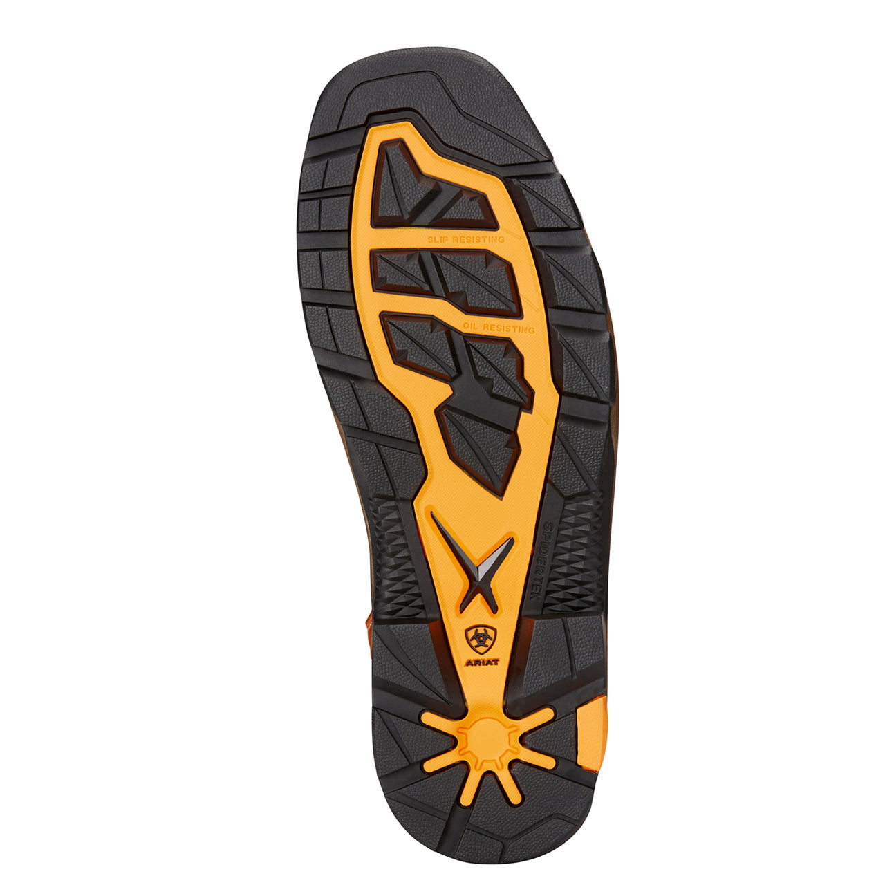 Outsole of Ariat Men's Intrepid VentTEK Composite Toe Work Boot