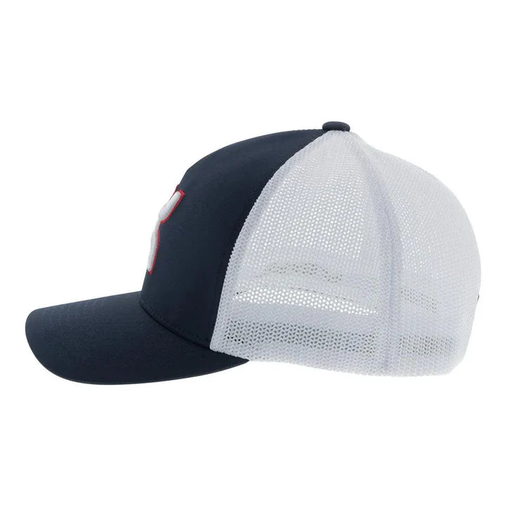 HOOEY Coach Flexfit Hat in Navy