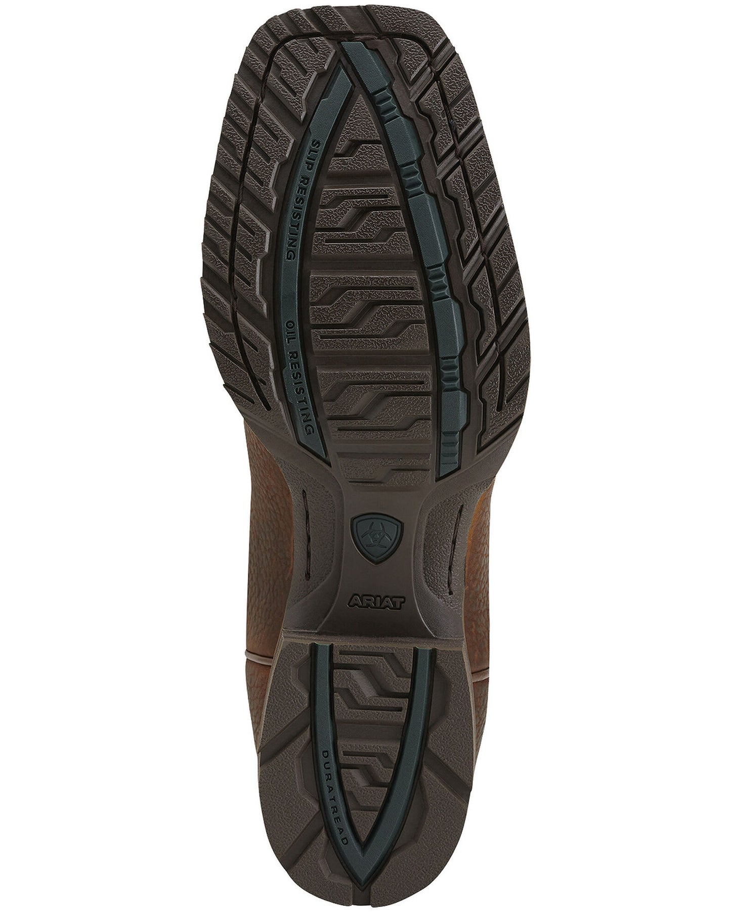 Outsole of Ariat Men's Hybrid Rancher Square Toe Western Boot