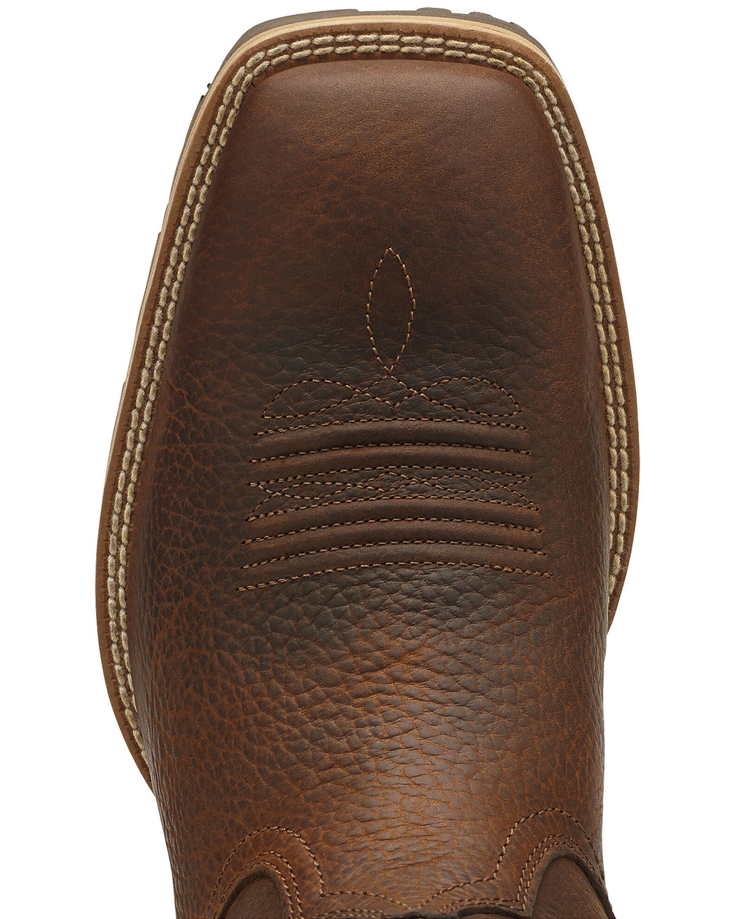 Toe Box of Ariat Men's Hybrid Rancher Square Toe Western Boot