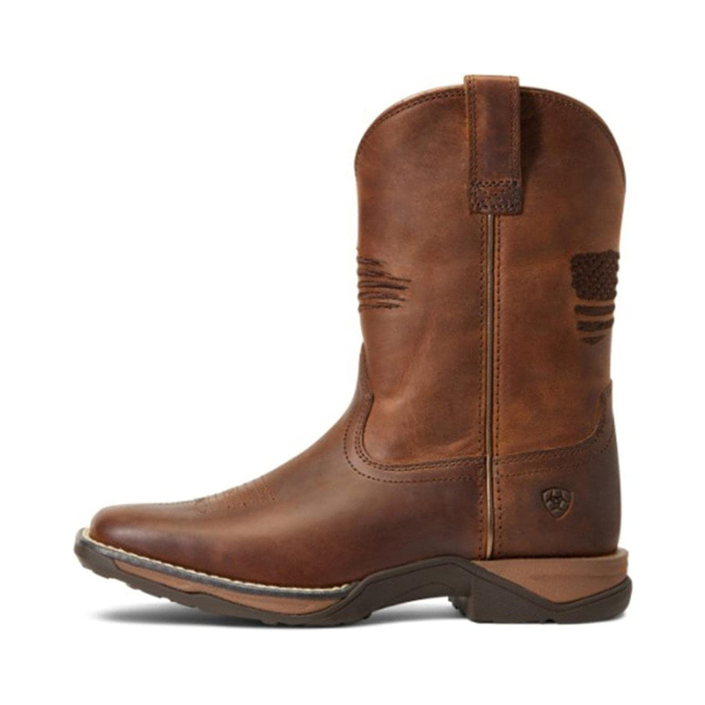 Side Profile of Ariat Kids' Anthem Patriot Western Boot