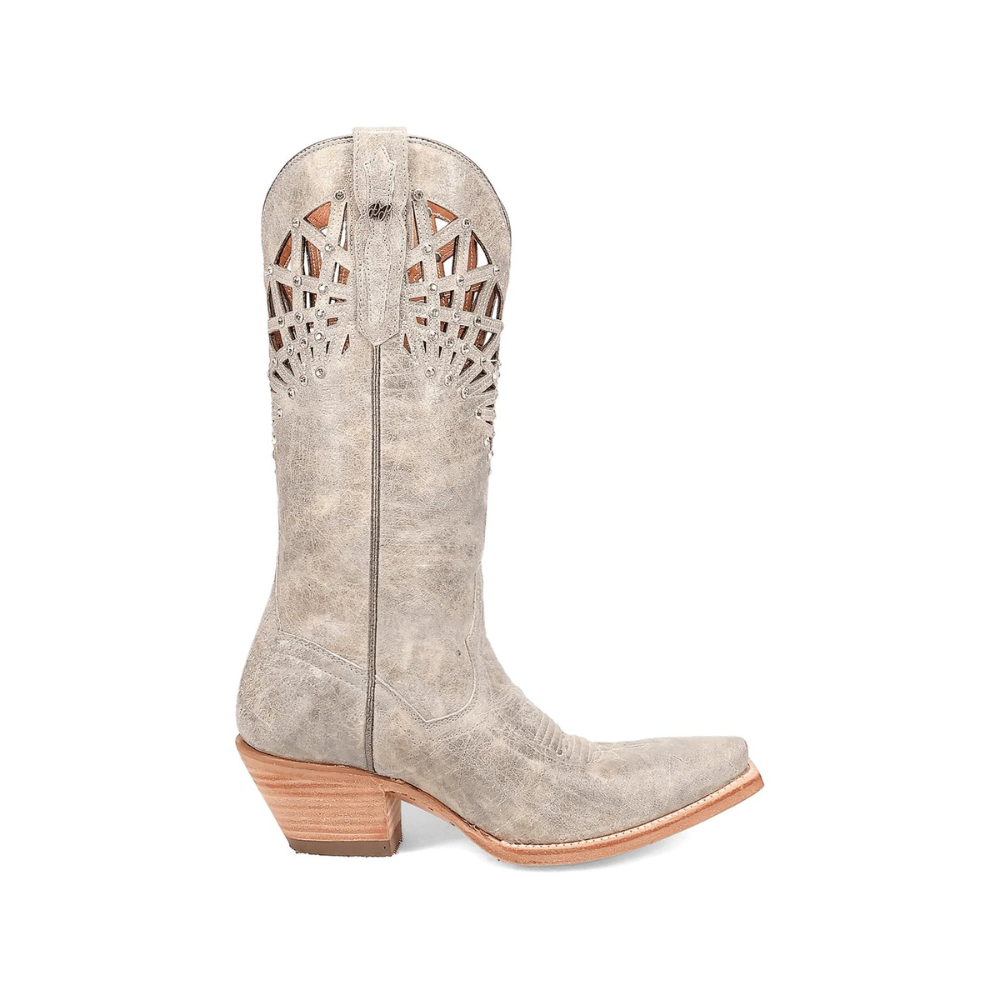 Side Profile of Dan Post Women's Miley Snip Toe Western Boot
