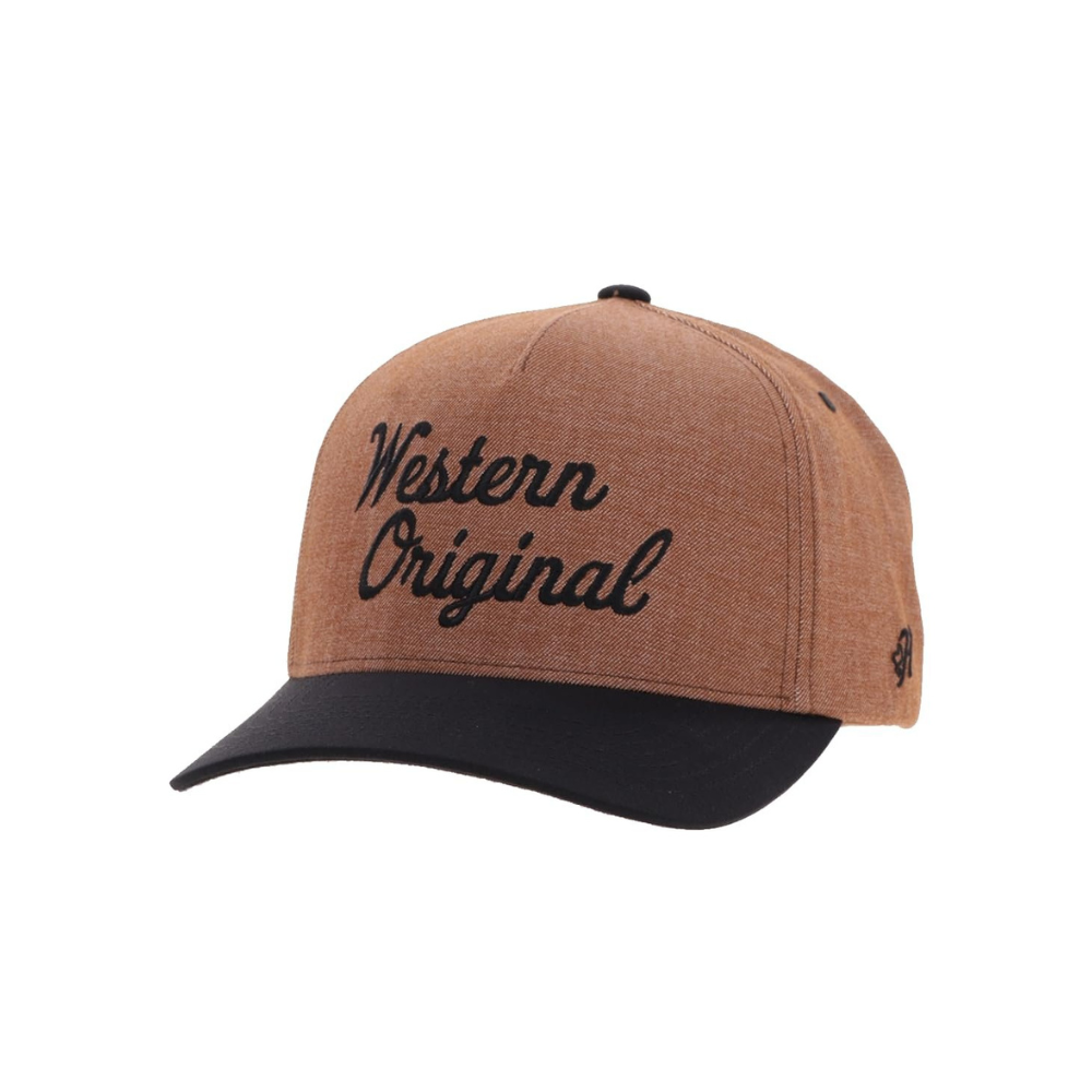HOOEY Western Original Brown/Black 5-Panel Trucker Hat