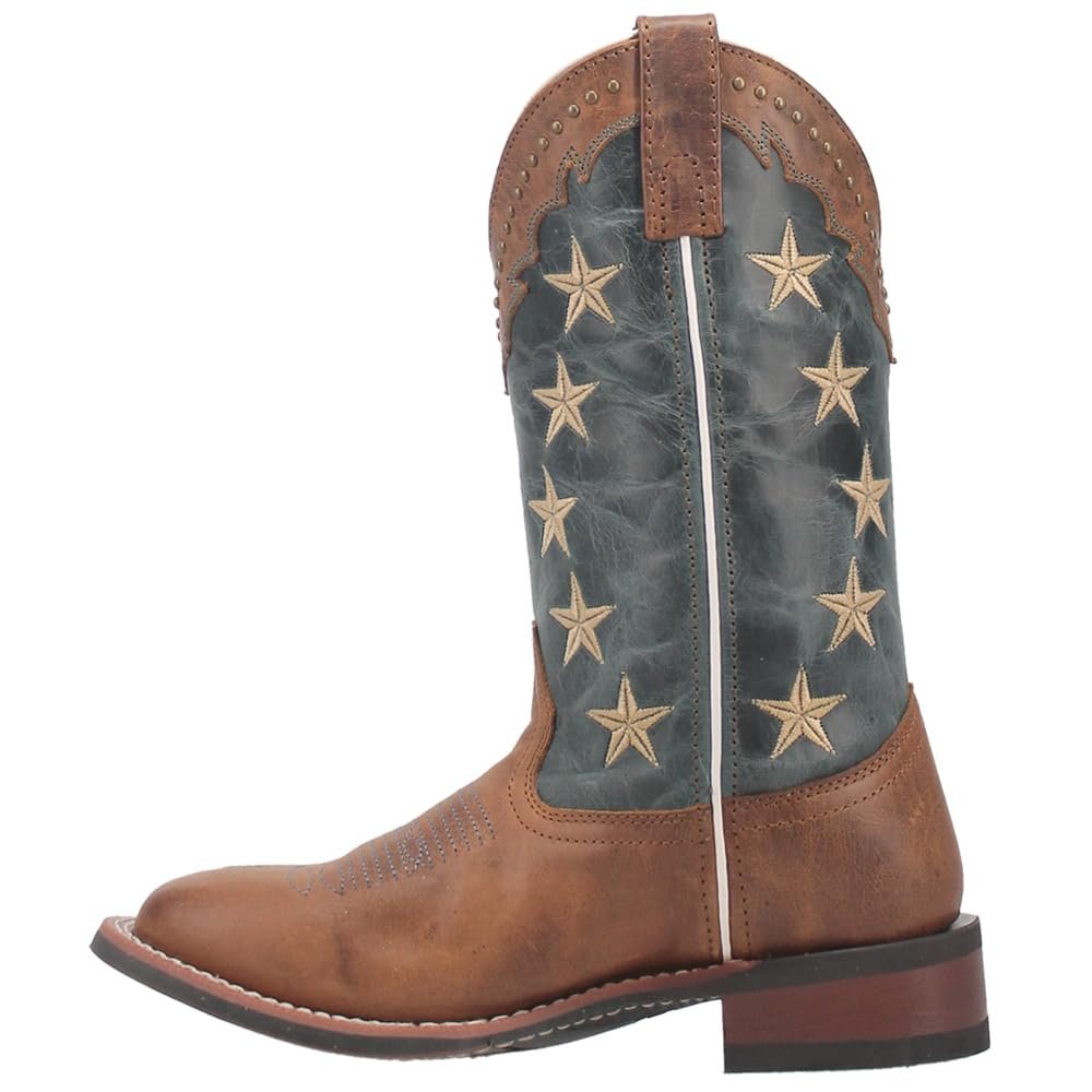 Laredo Women's Early Star Western Performance Boots - Broad Square Toe