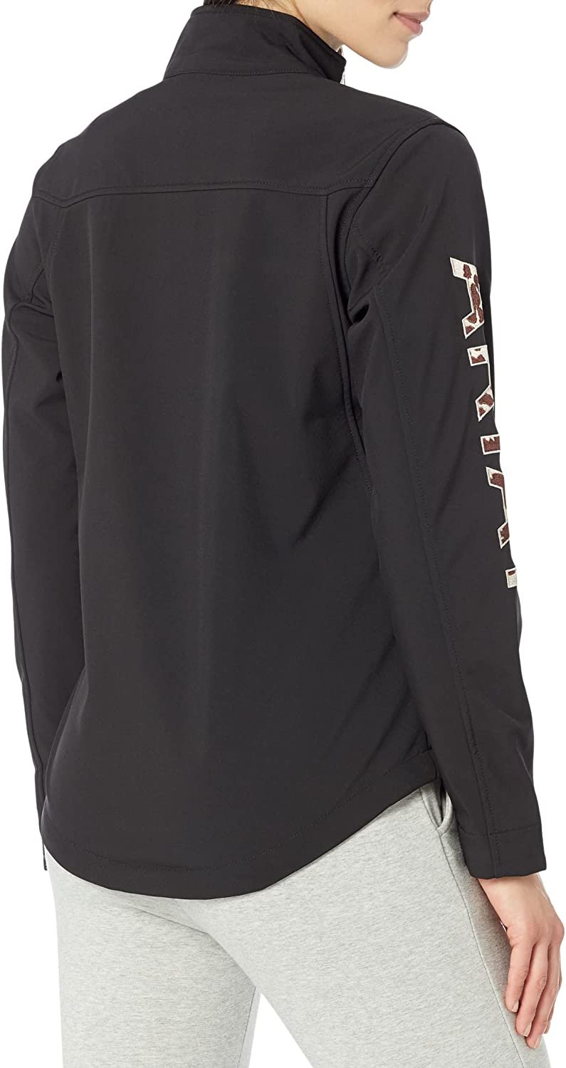 Ariat Women's New Team Softshell Jacket in Black/Pony