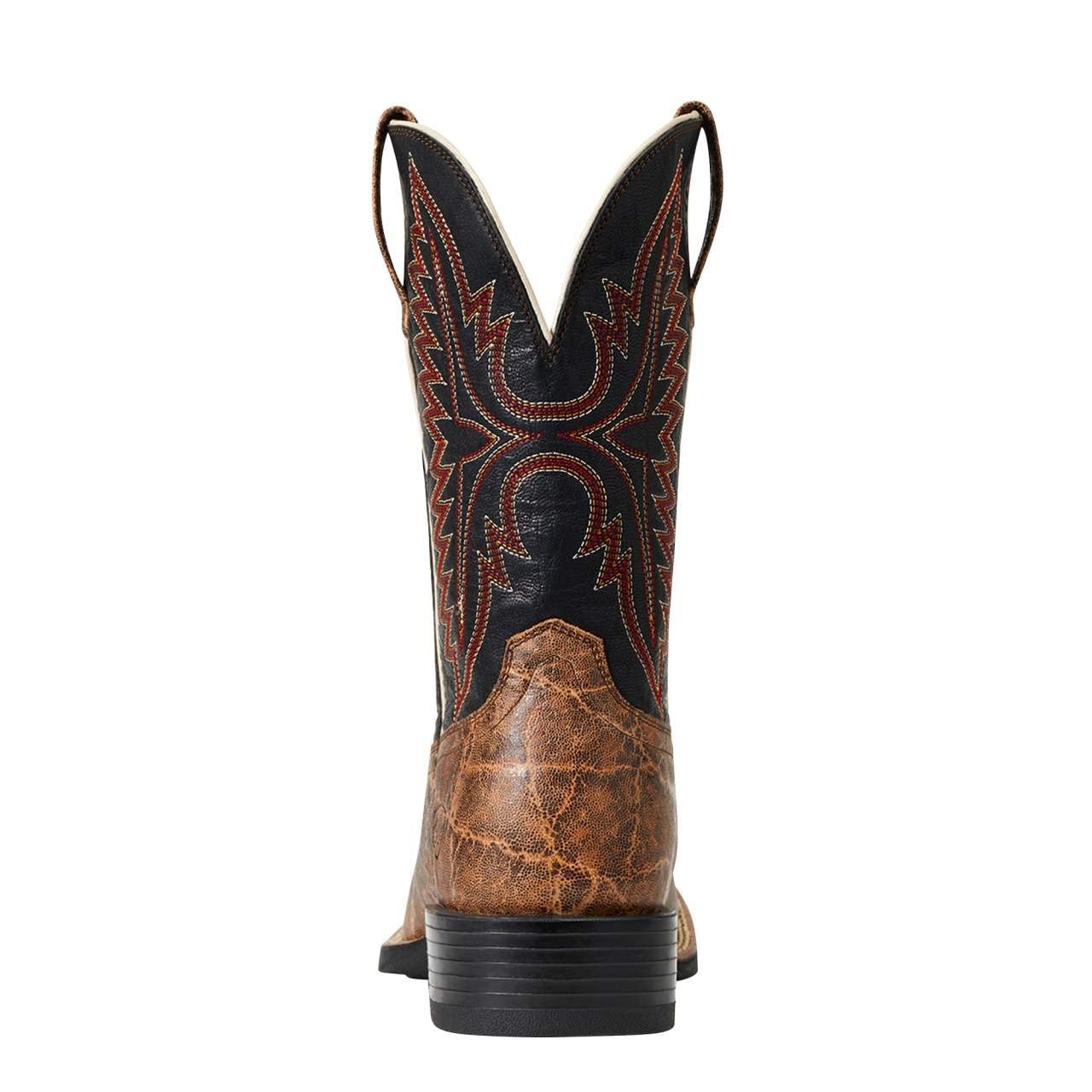 Ariat Men's Grizzly Elephant Print Sport Smokewagon Performance Western Boot - Broad Square Toe