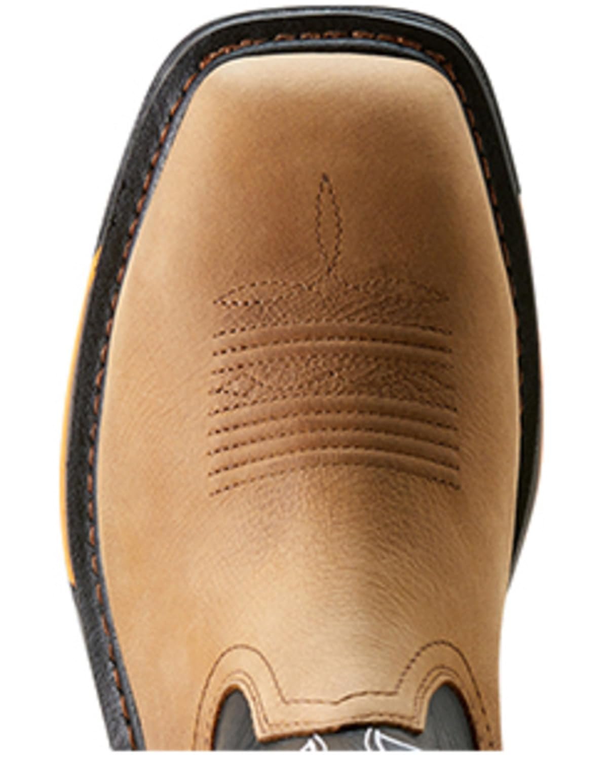 Toe Box of Ariat Men's Big Rig BOA Waterproof Composite Toe Work Boot