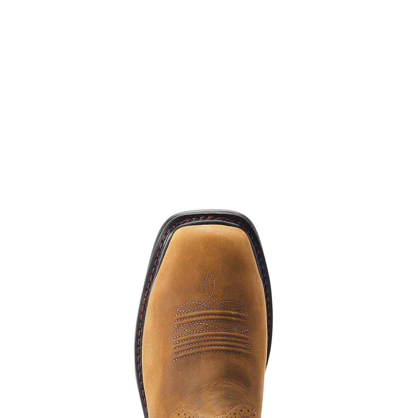 Toe Box of Ariat Men's Sierra Shock Shield Waterproof Western Steel Toe Work Boot
