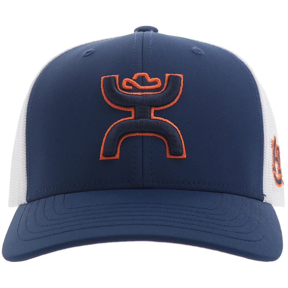 Front of Hooey Auburn University Snapback Hat, Navy
