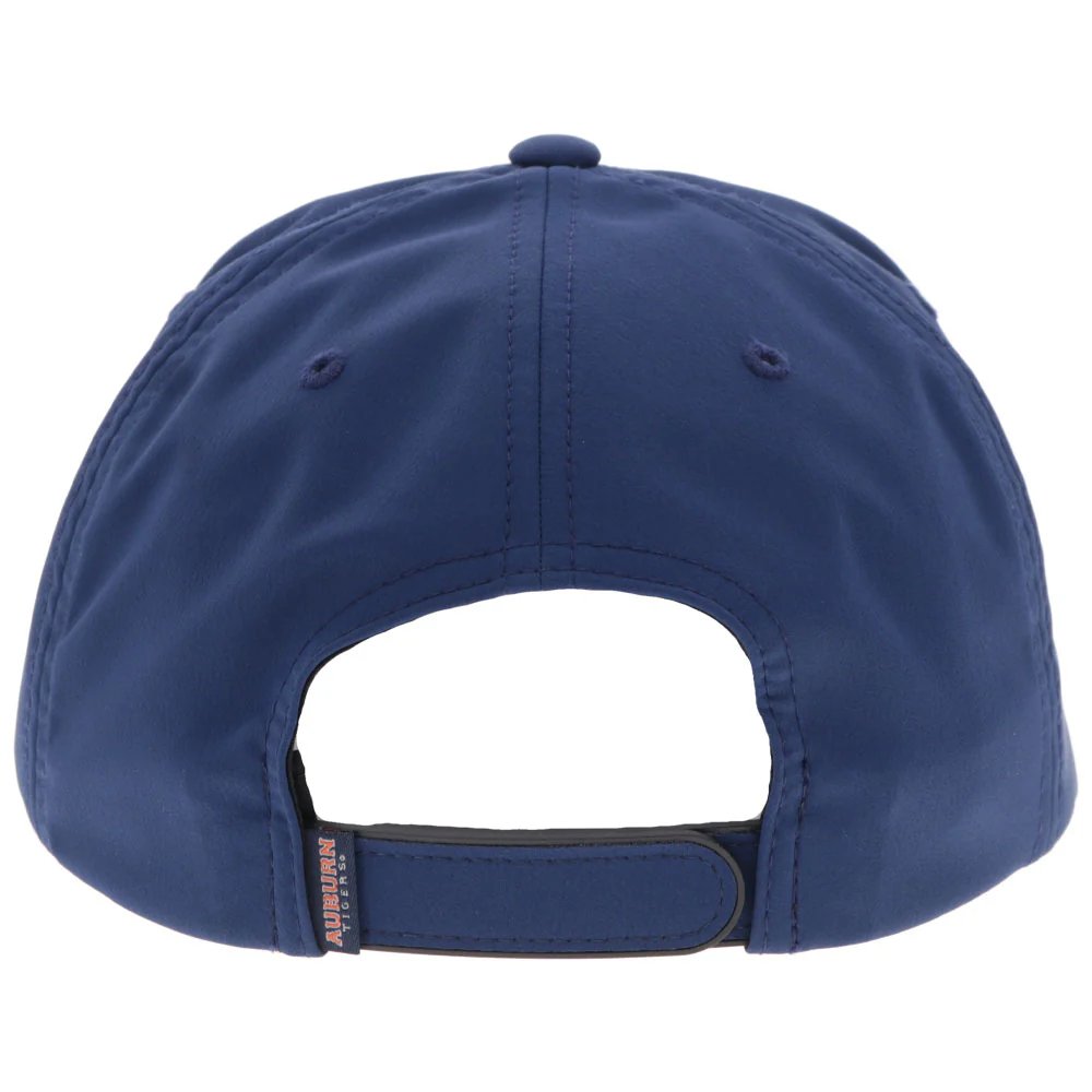 Back of Hooey Auburn University Snapback Hat, Navy