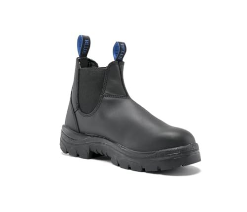 Steel Blue Hobart: Soft Toe Work Boot in Black