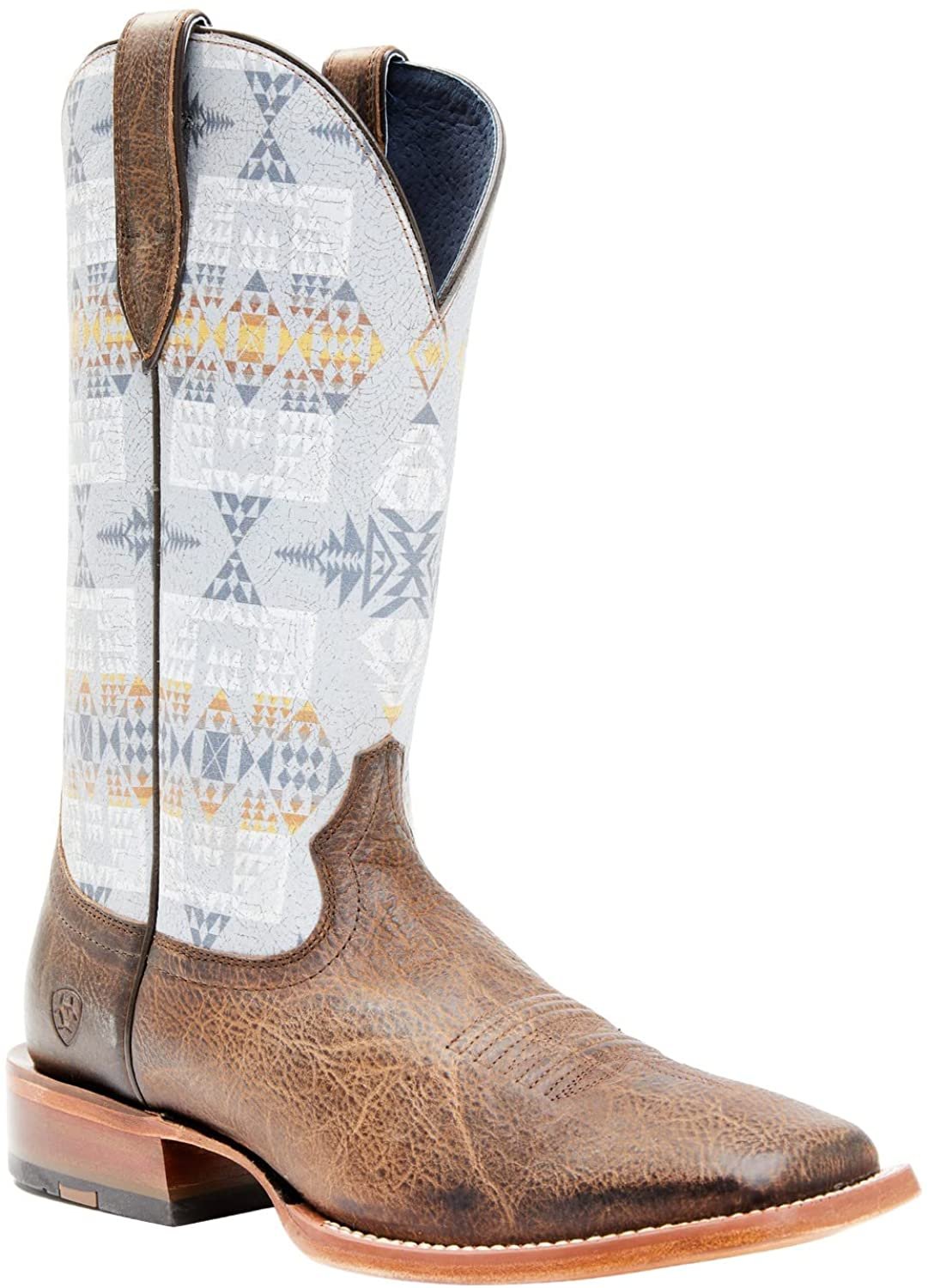 Ariat Men's Circuit Proud Western Boot in Noon Brown/Arrowhead