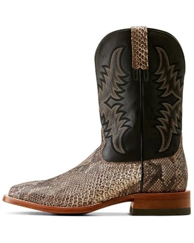 Ariat Men's Dry Gulch Exotic Python Western Boots - Broad Square Toe
