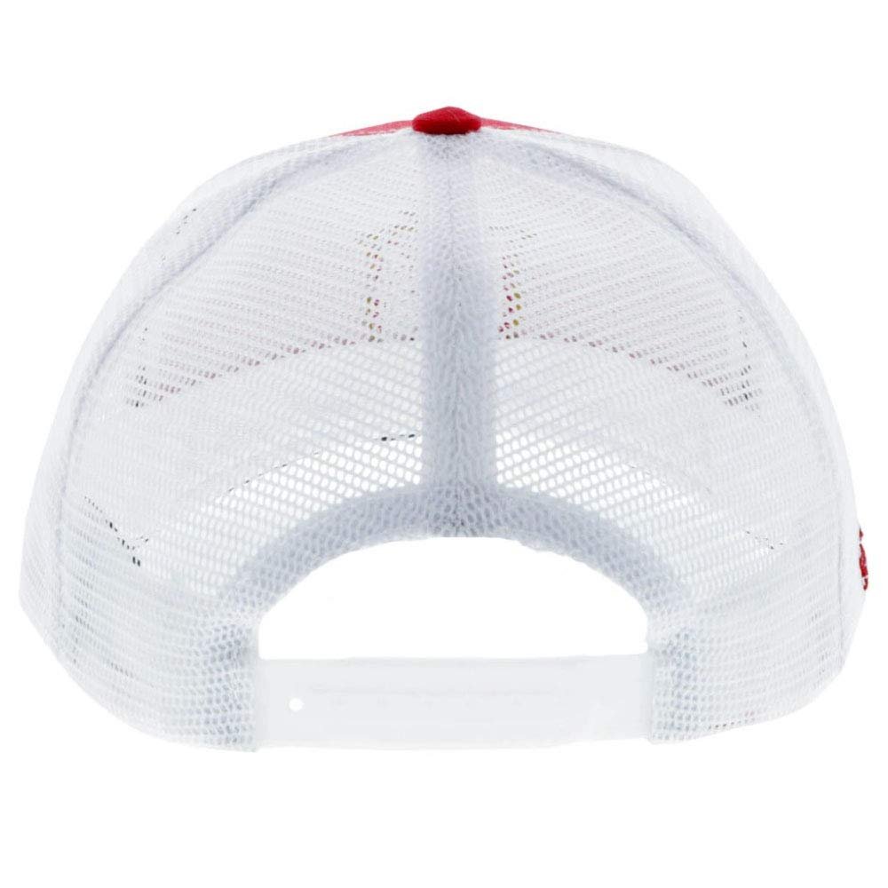 HOOEY Lonestar Red/White Trucker Cap with Lonestar Shield Logo