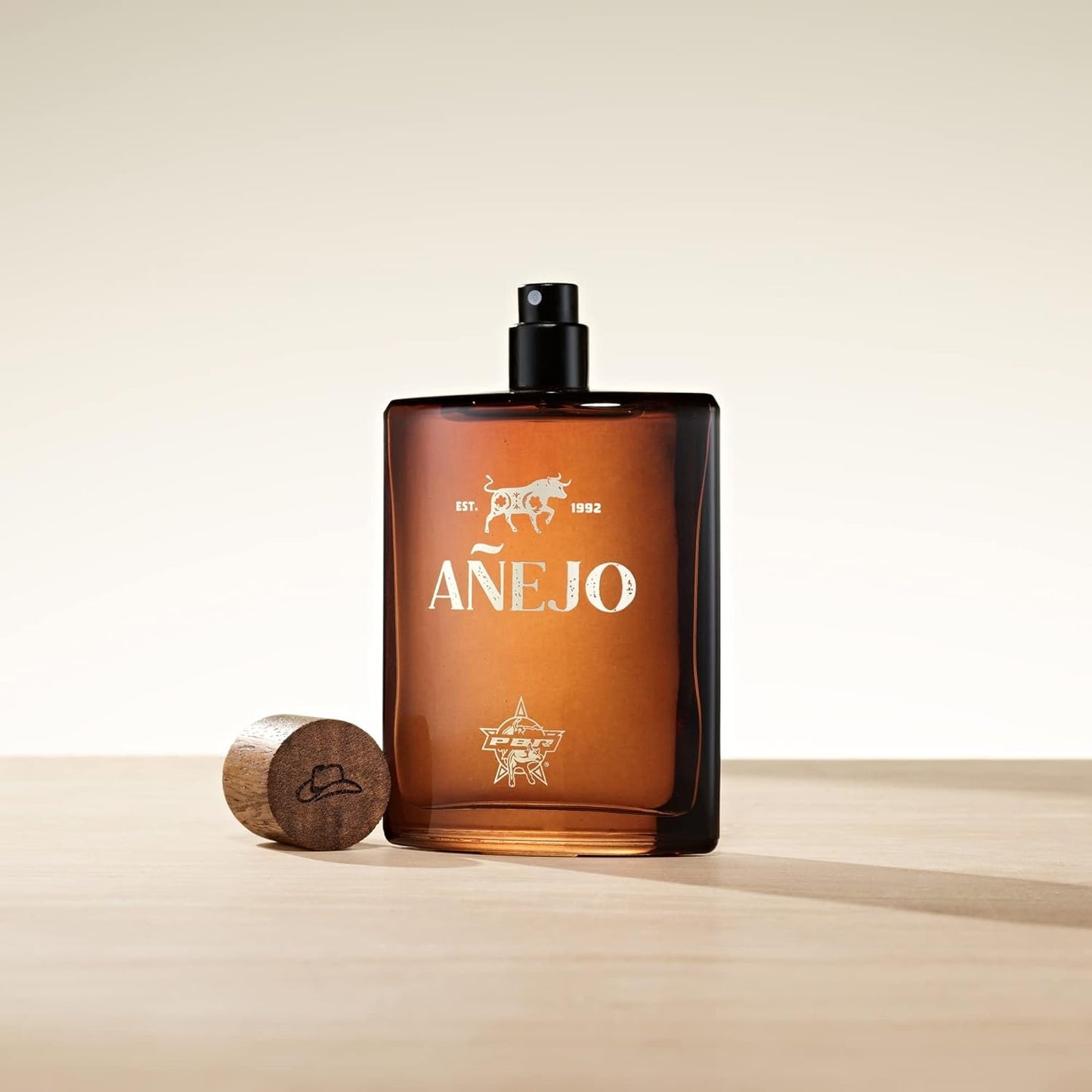 Tru Western Men's PBR Añejo Cologne Bottle With Cap Removed