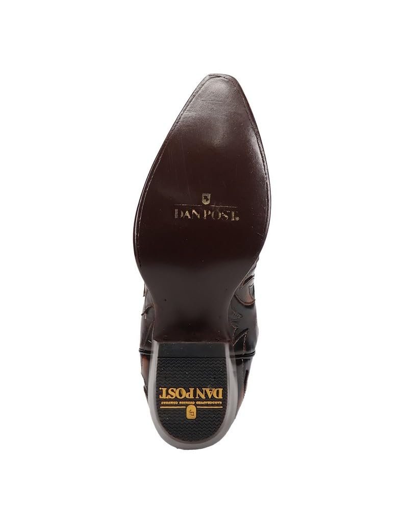 Outsole of Dan Post Men's Emilio Outlay Western Snip Toe Boot