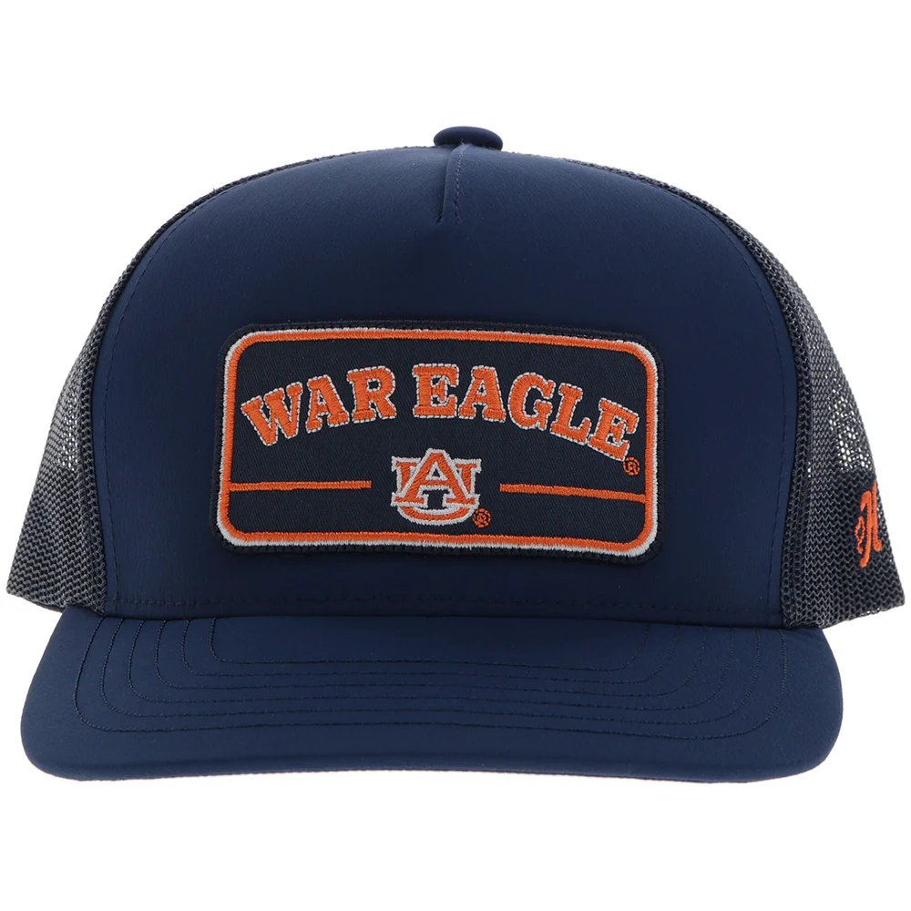 Front of Hooey Auburn University Snapback Hat, Navy