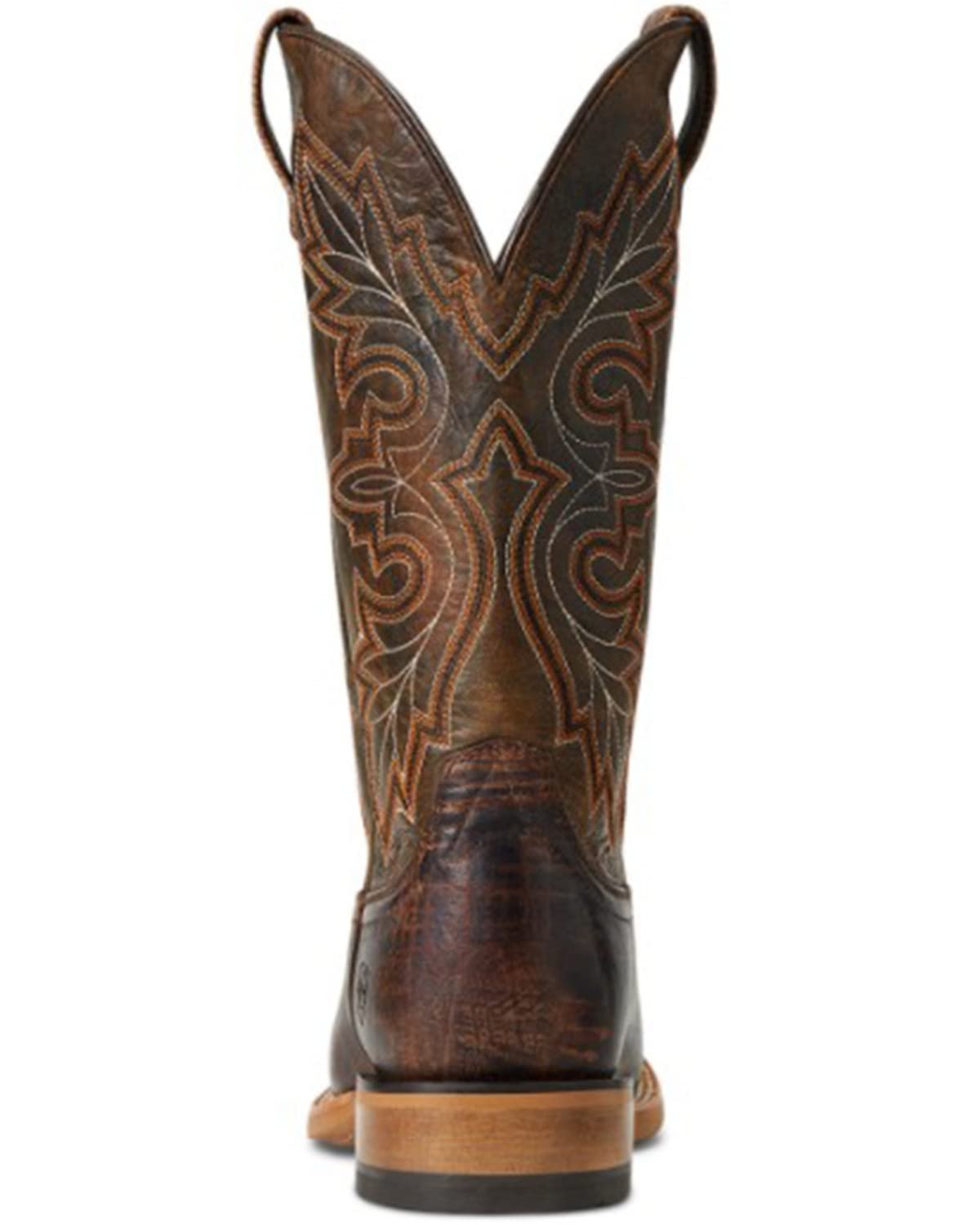 Ariat Men's Standout Leather Performance Western Boot - Broad Square Toe