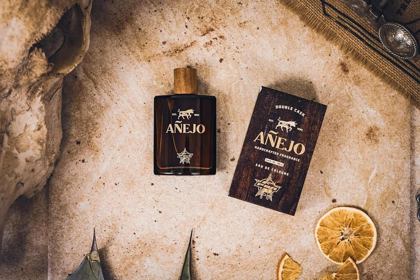 Bottle of Tru Western Men's PBR Añejo Cologne With Box