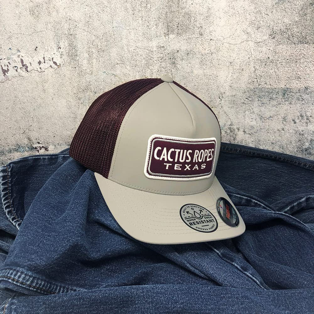 HOOEY Kids Cactus Ropes Snapback Trucker Mesh Back Hat