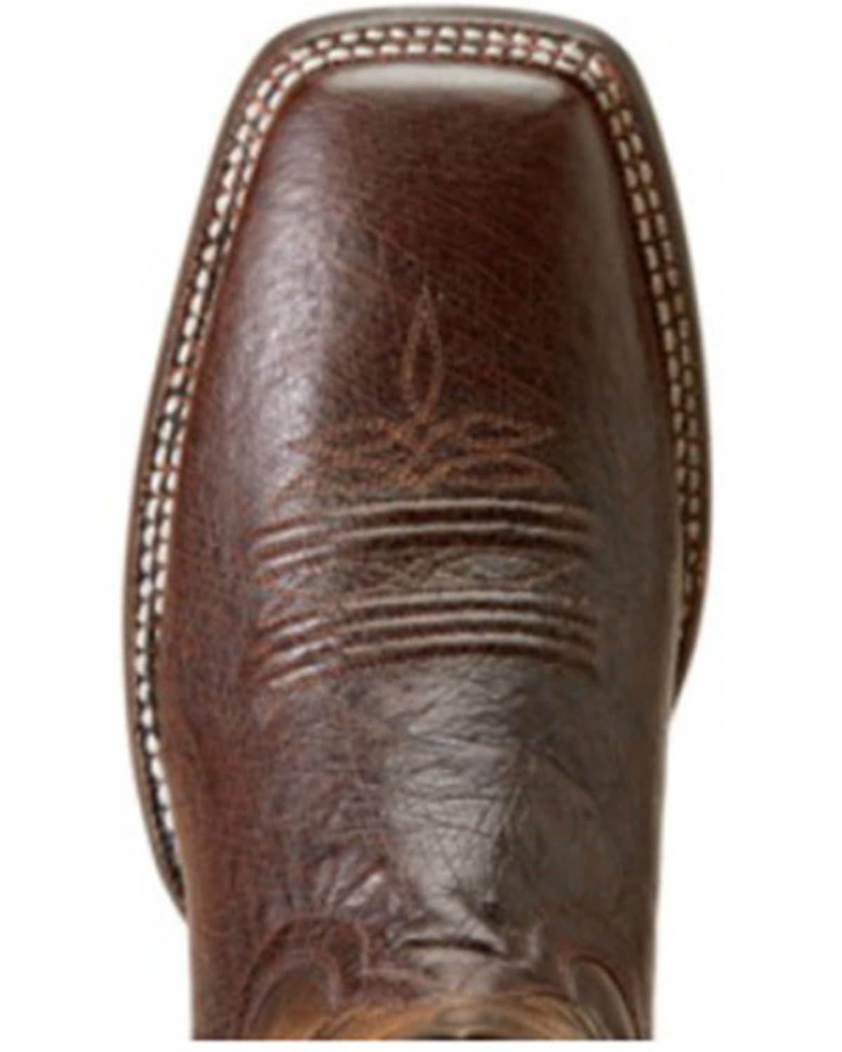 Ariat Men's Paxton Pro Exotic Ostrich Western Boots - Broad Square Toe