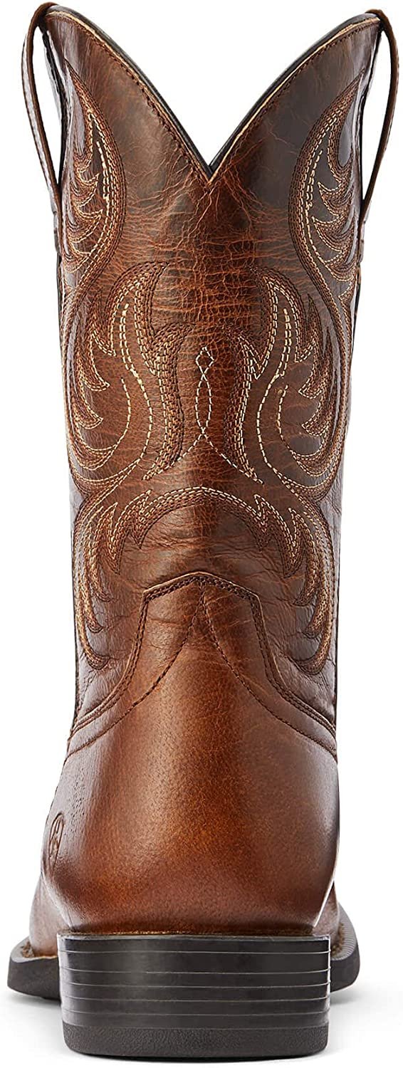 Back of Ariat Men's Sport Boss Man Western Boot