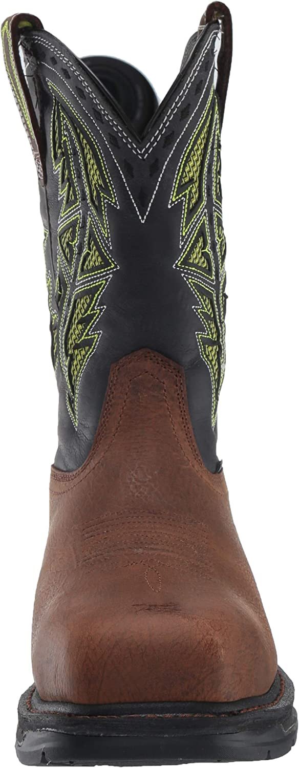 Front of Ariat Men's WorkHog XT Spear Carbon Toe Work Boot