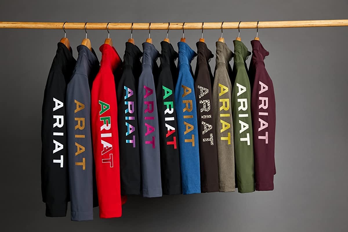 Hanging Ariat Women's New Team Softshell Jackets