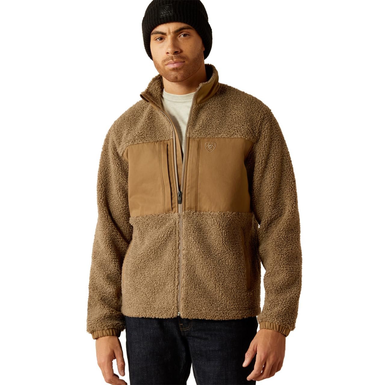 Ariat Men's Odessa Sherpa Jacket in Brindle