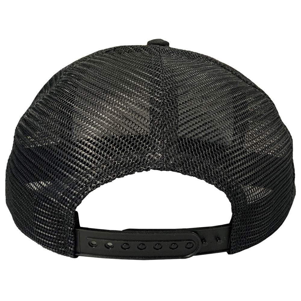 Back of Hooey AMCC Black Trucker Cap