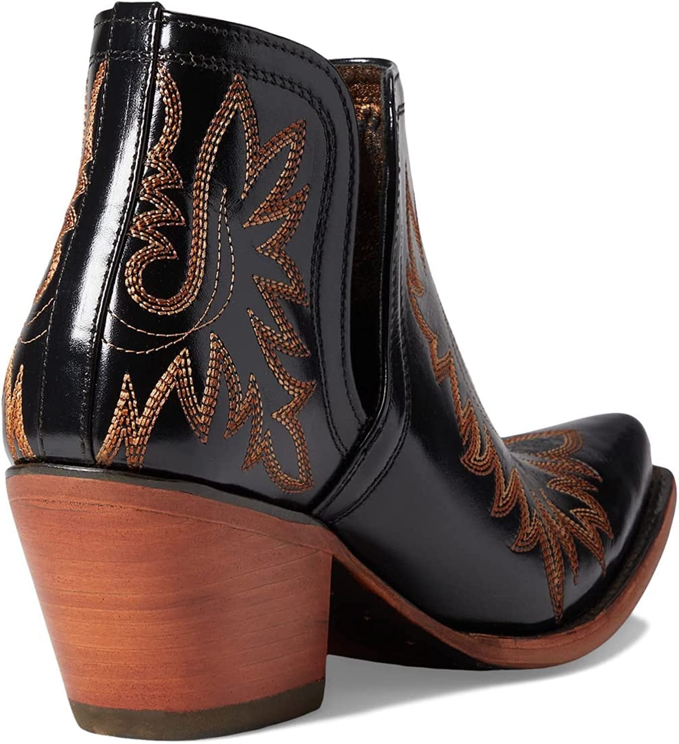 Ariat Women's Dixon Western Bootie in Spade Black