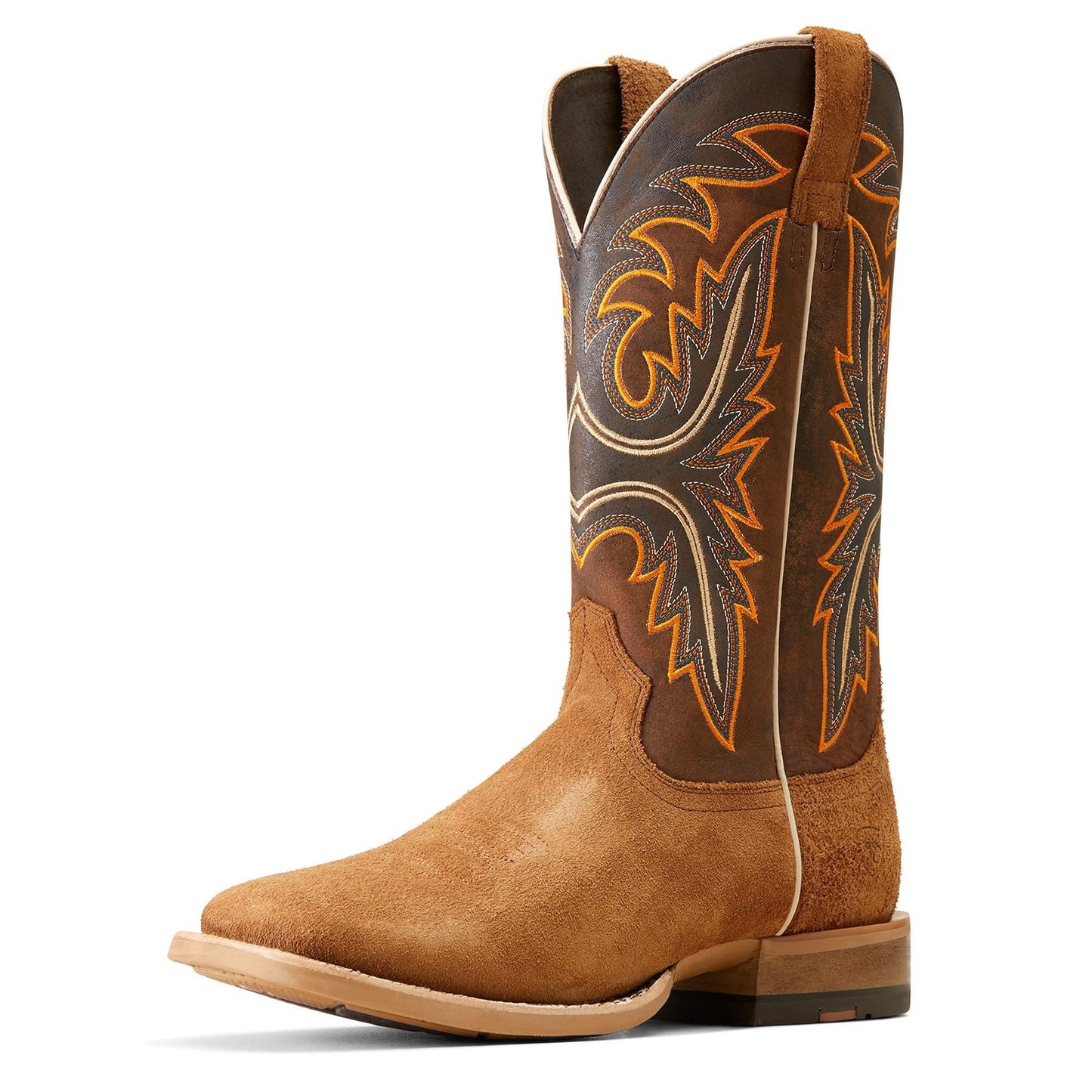 Ariat Men's Brushrider Western Performance Boots - Broad Square Toe