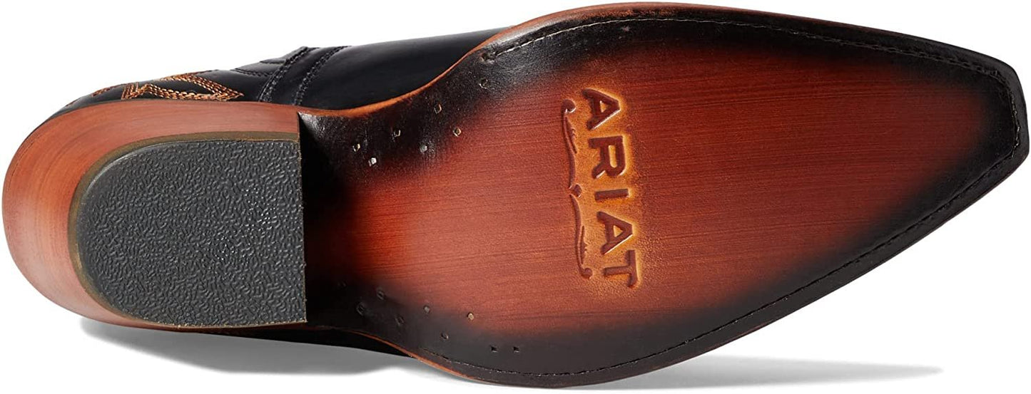 Ariat Women's Dixon Western Bootie in Spade Black
