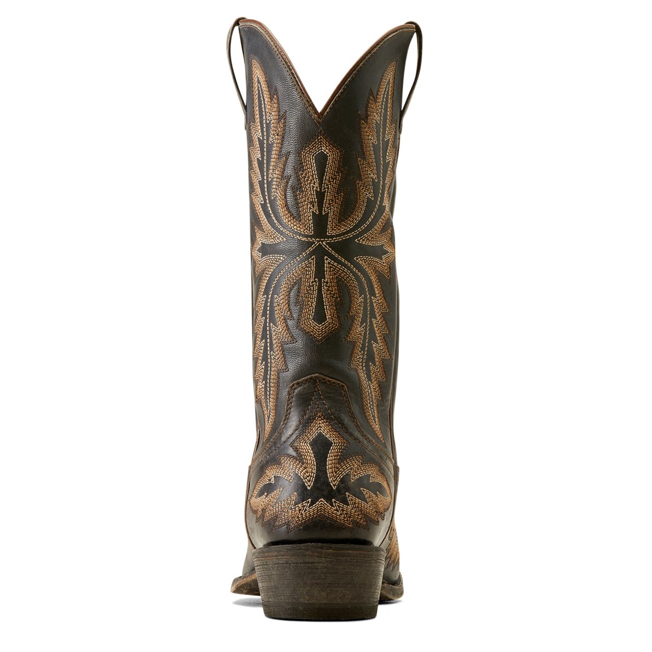 Back of Ariat Men's Ryman Western Boot, Old West Black