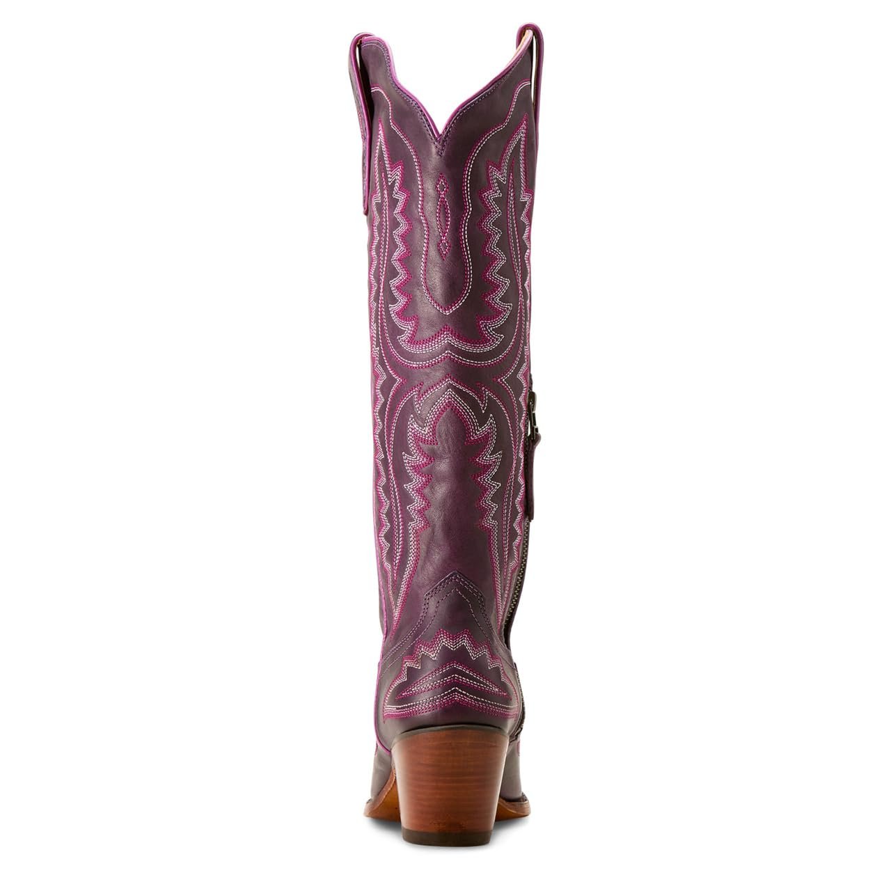 Back of Ariat Women's Casanova X Toe Western Boot, Deep Amethyst