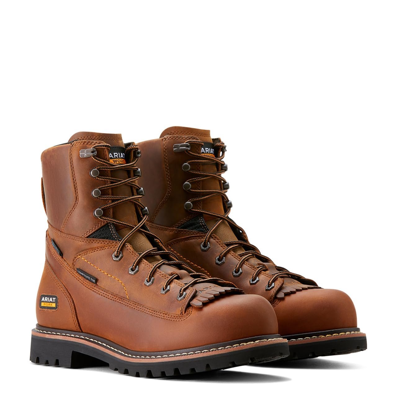 Pair of Ariat Men's Longview Shock Shield 8
