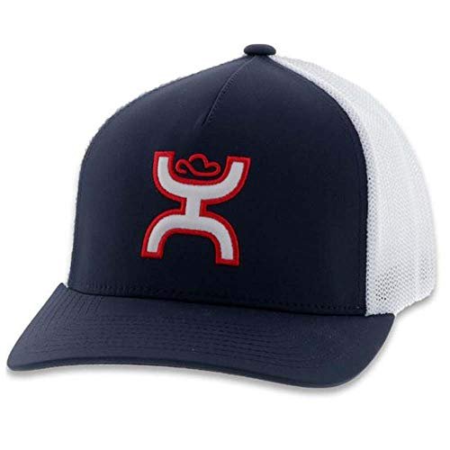 HOOEY Coach Flexfit Hat in Navy