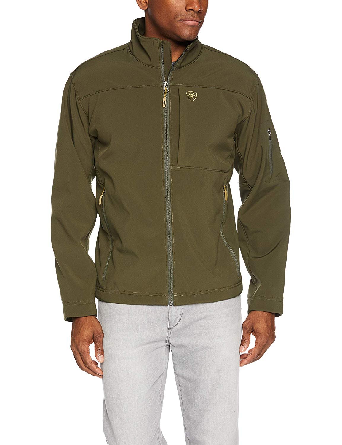 Ariat Men's Vernon 2.0 Softshell Jacket in Brine Olive