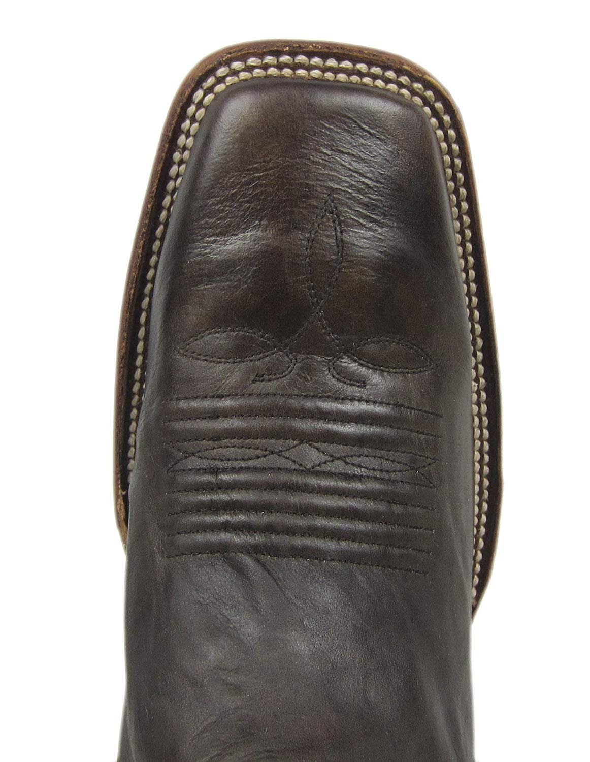 Square Toe Box of Corral Boots Men's Basic Tobacco Square Toe Cowboy Boot
