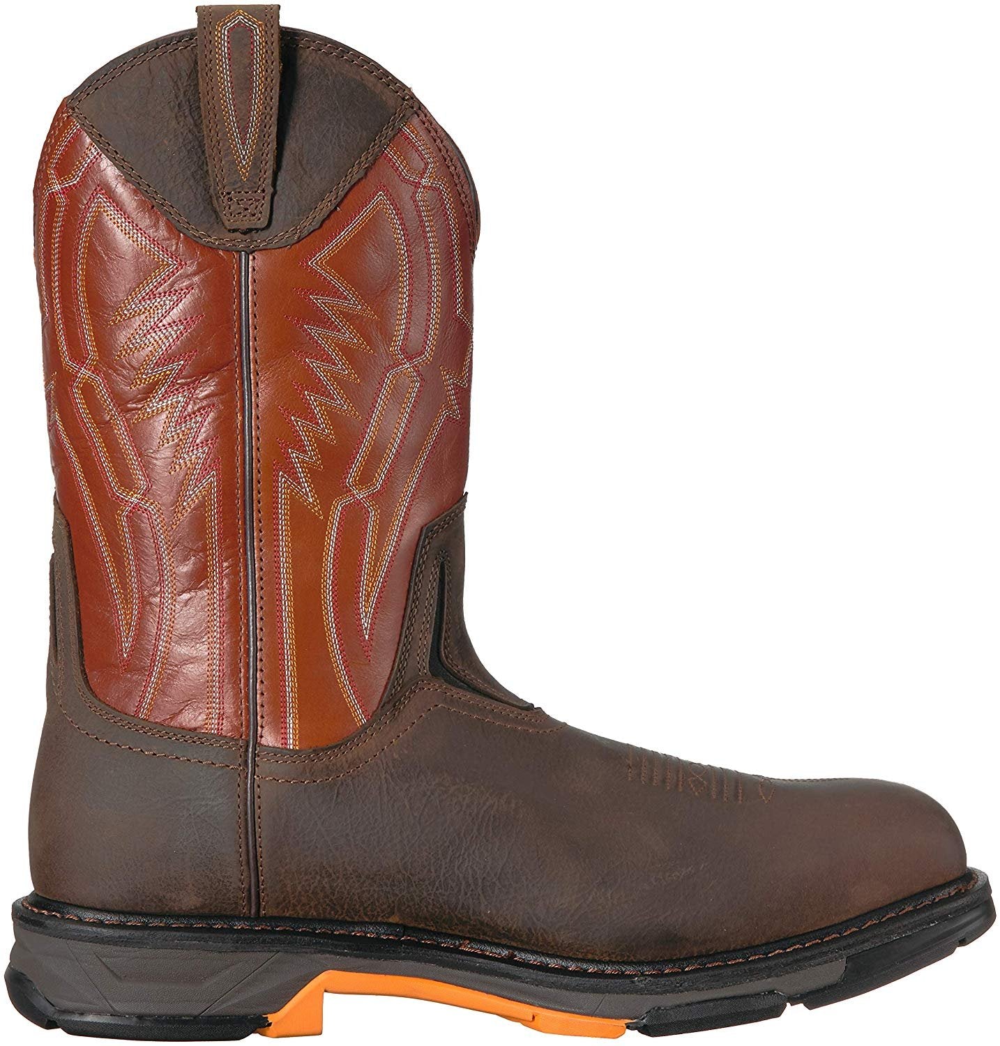 Alternate Side of Ariat Men's WorkHog XT Dare Carbon Toe Work Boot in Rye Brown