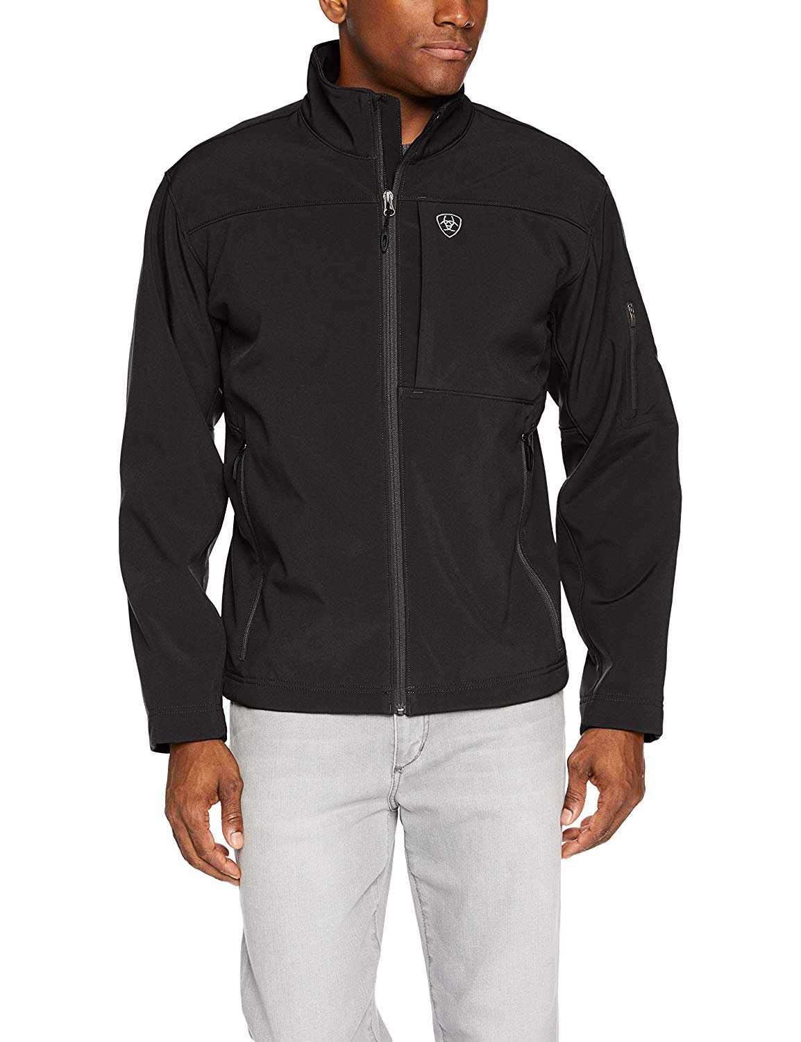 Ariat Men's Vernon 2.0 Softshell Jacket in Black
