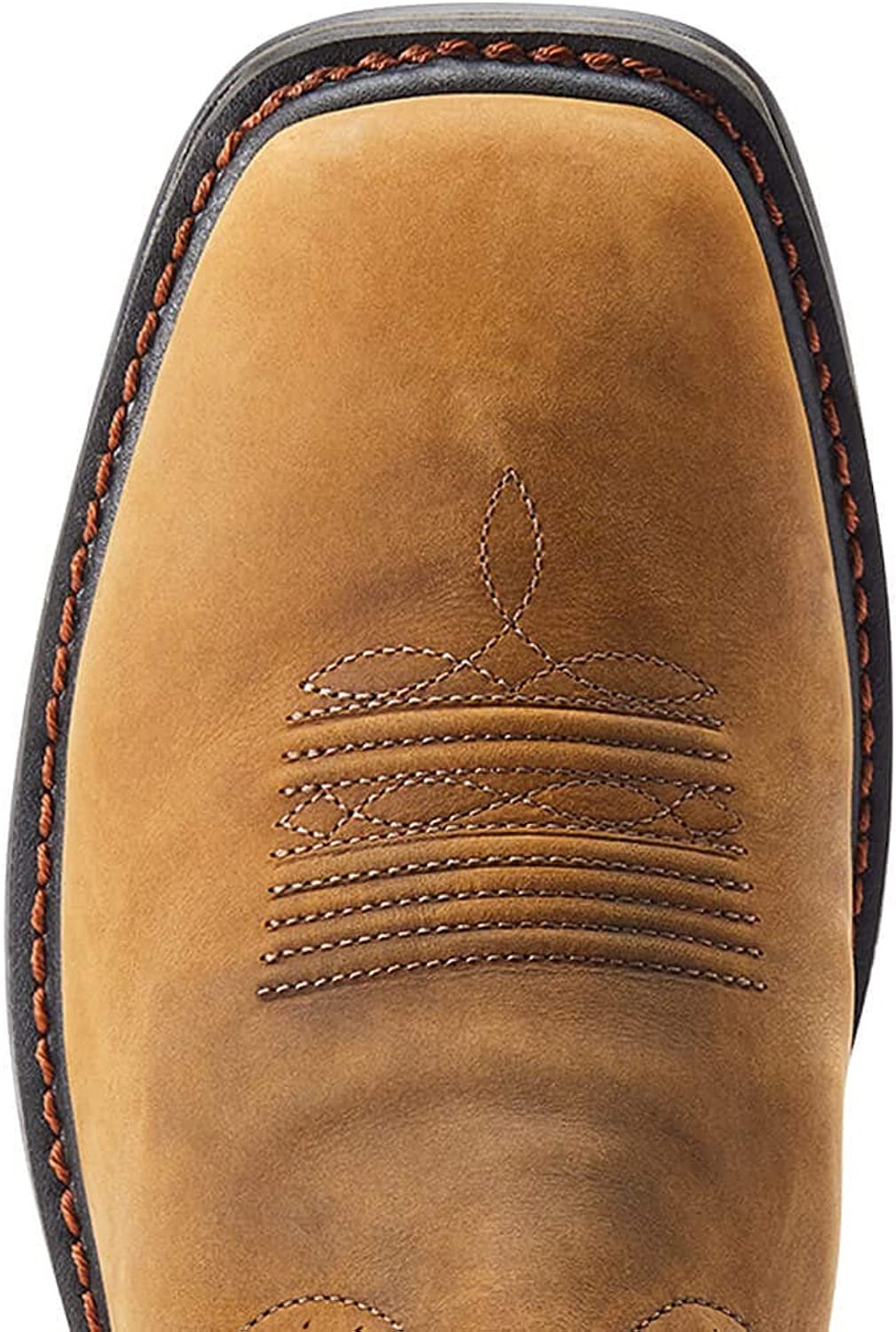 Toe Box of Ariat Men's Sierra Shock Shield Waterproof Work Boot
