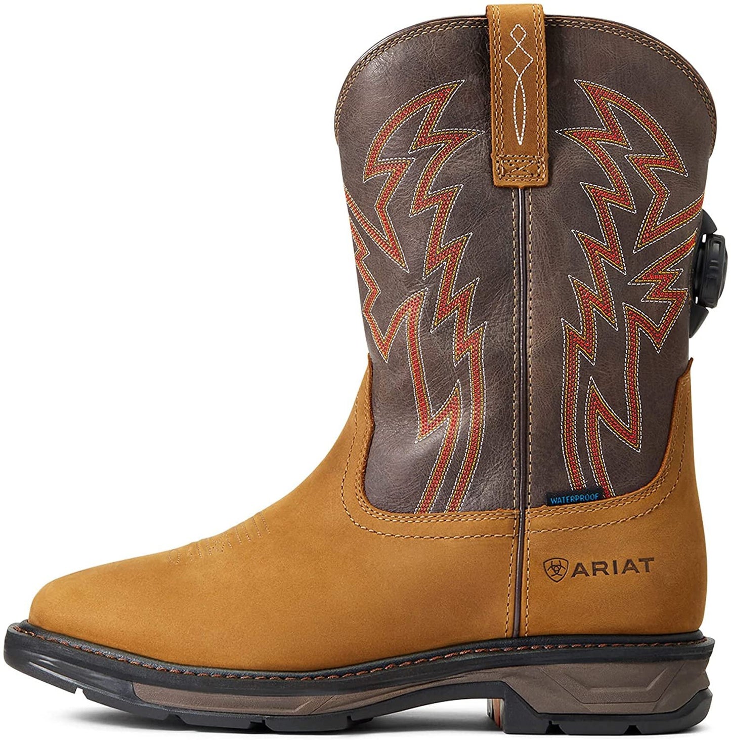 Side Profile of Ariat Men's WorkHog XT BOA Waterproof Work Boot