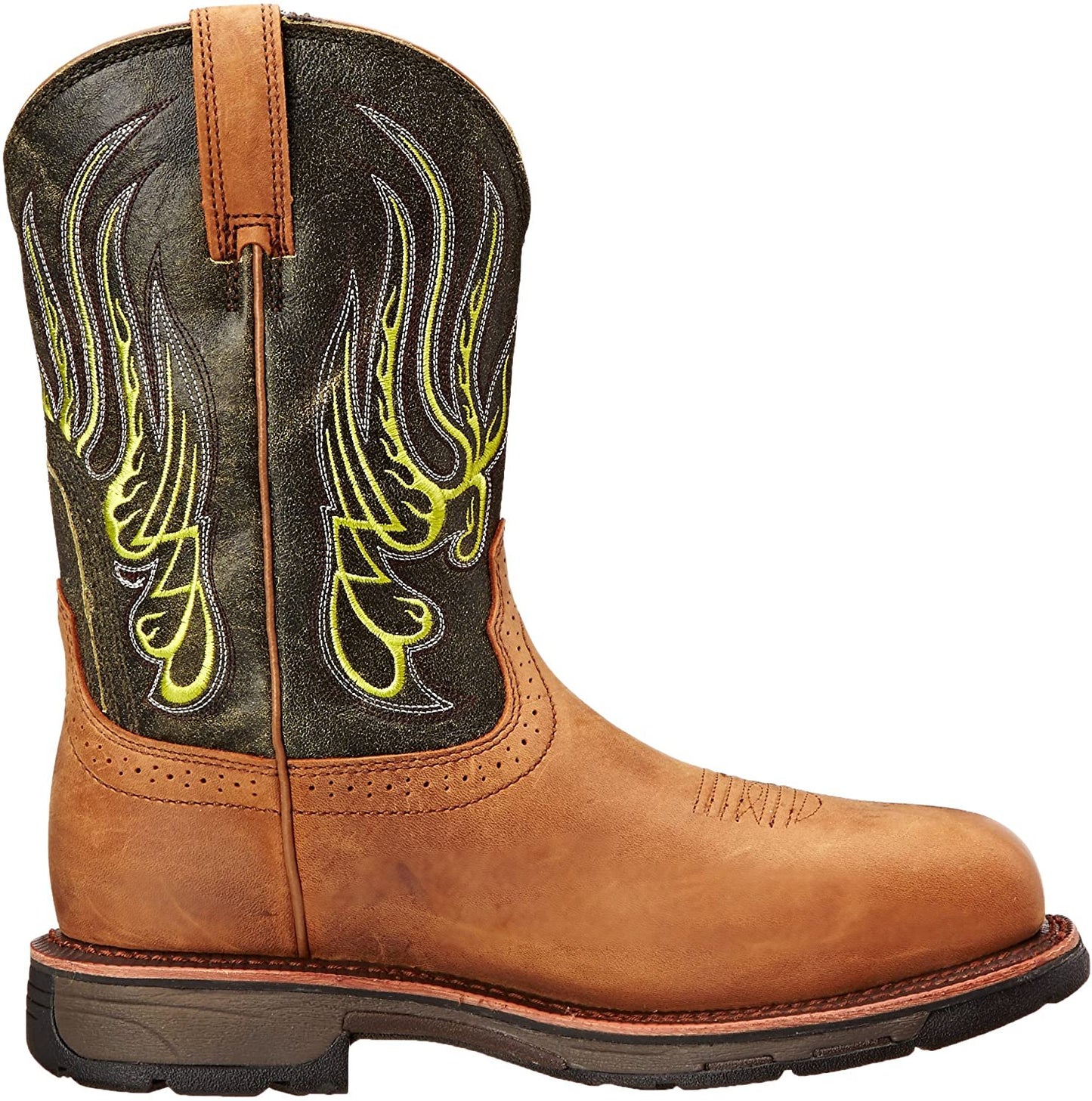 Side Profile of Ariat Men's WorkHog Mesteno Waterproof Composite Toe Work Boot