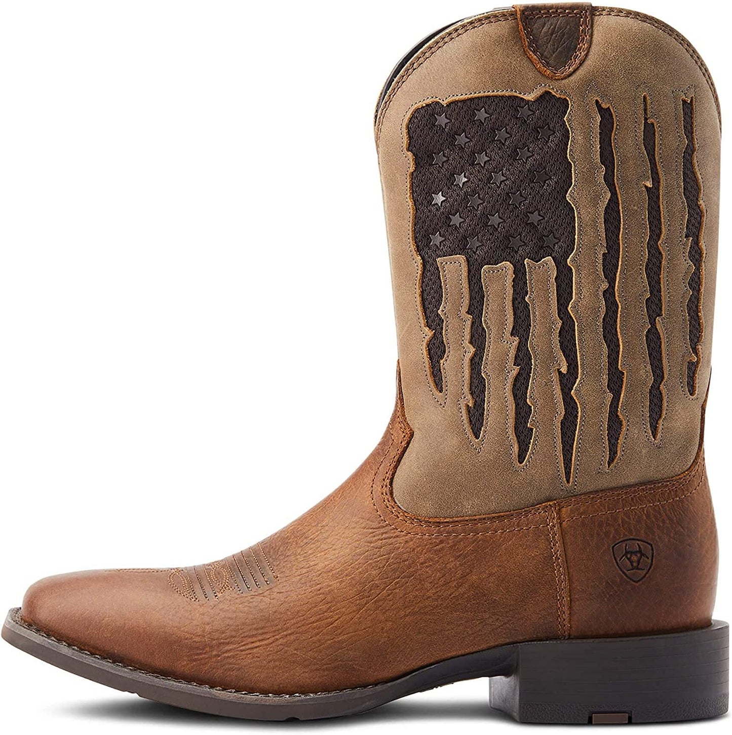 Side Profile of Ariat Men's Sport My Country VentTEK Western Boot