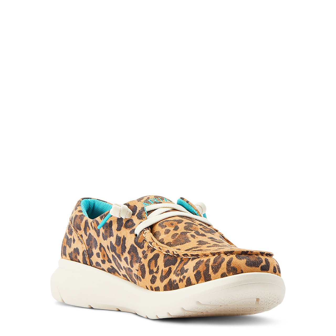 Front of Ariat Women's Hilo Shoe in Lively Leopard