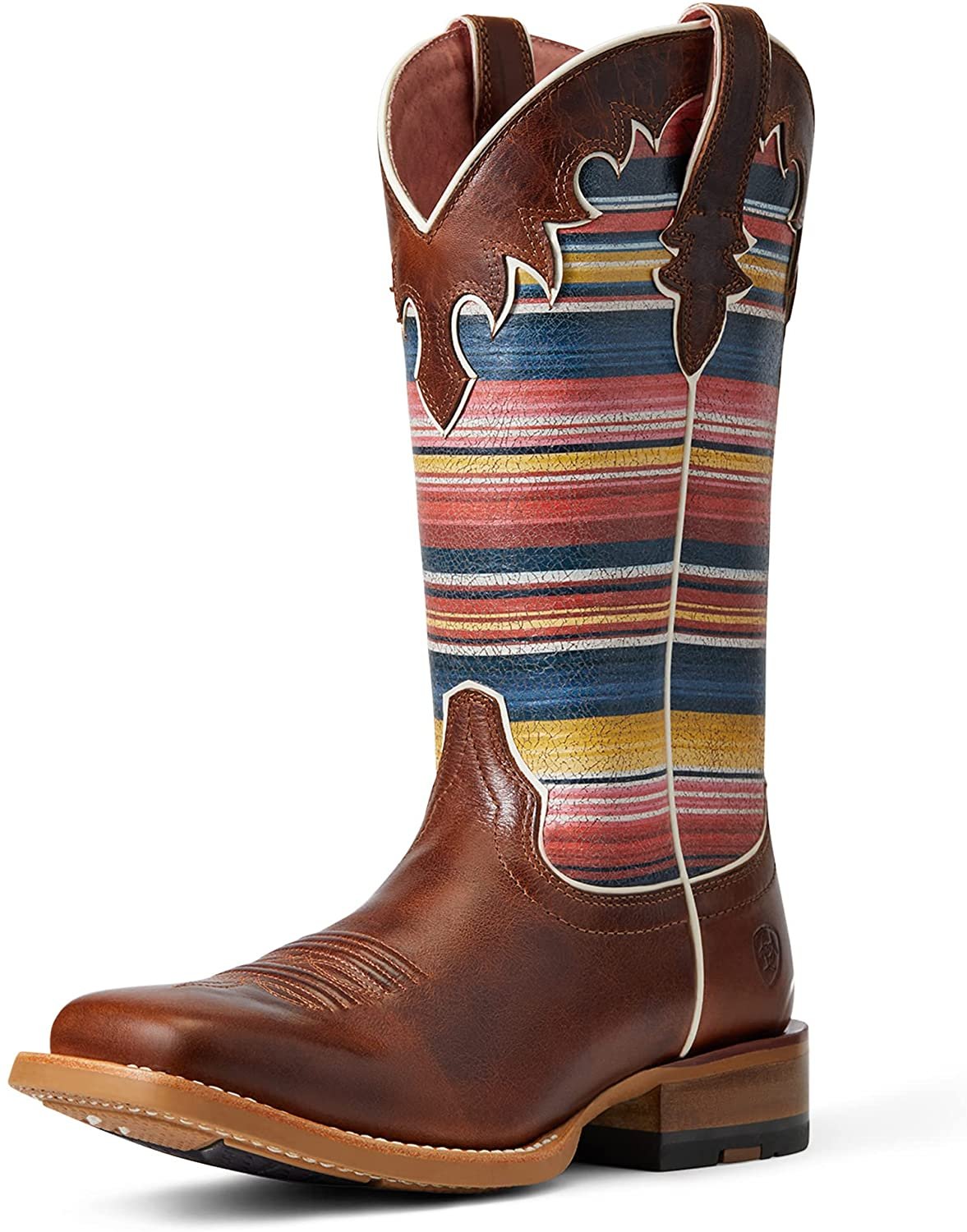 Front Angled View of Ariat Women's Fiona Western Boot