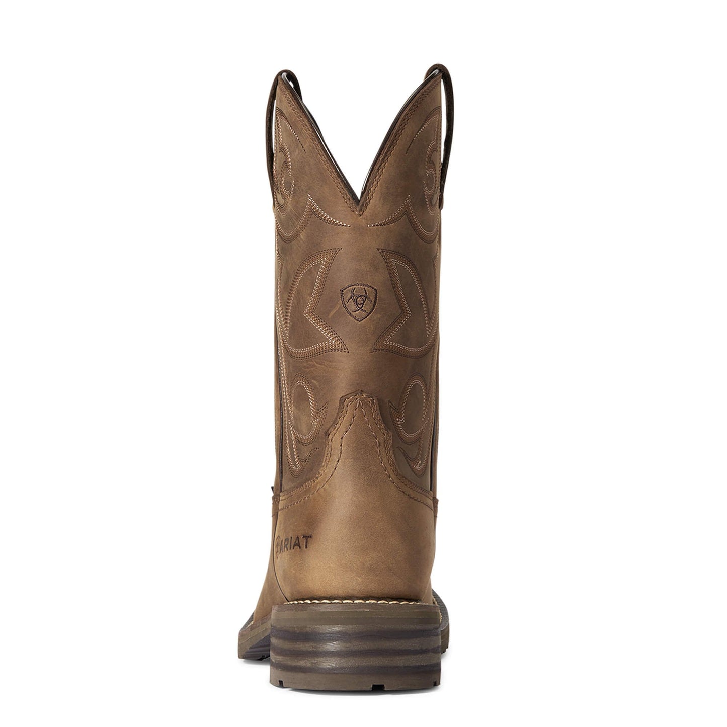 Back of Ariat Men's Hybrid Patriot Waterproof Western Boot