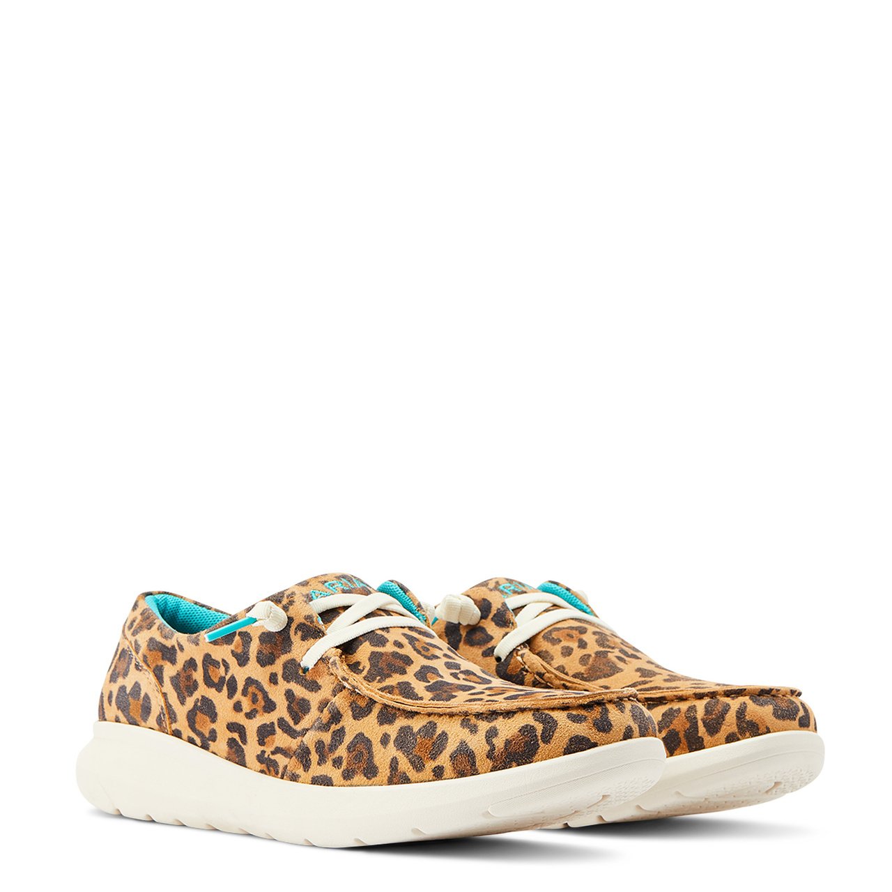 Pair of Ariat Women's Hilo Shoes in Lively Leopard